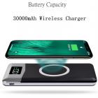 30000mah Power Bank External Battery Bank Built in Wireless Charger Po_1